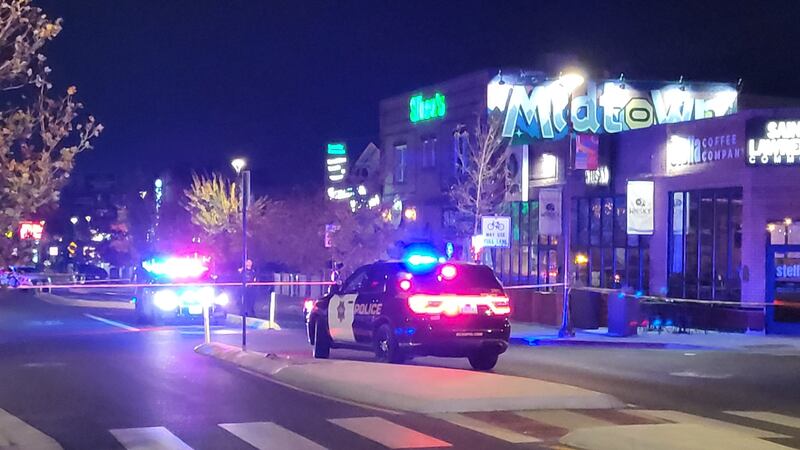 Officers investigating outside Shea's Tavern