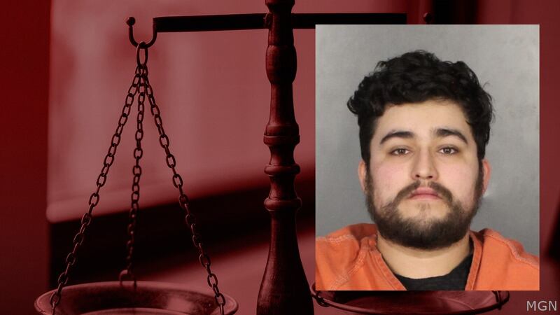 Jonas Ray Bradshaw, de 25 años, está siendo juzgado en el Tribunal de Distrito 54 del Estado...