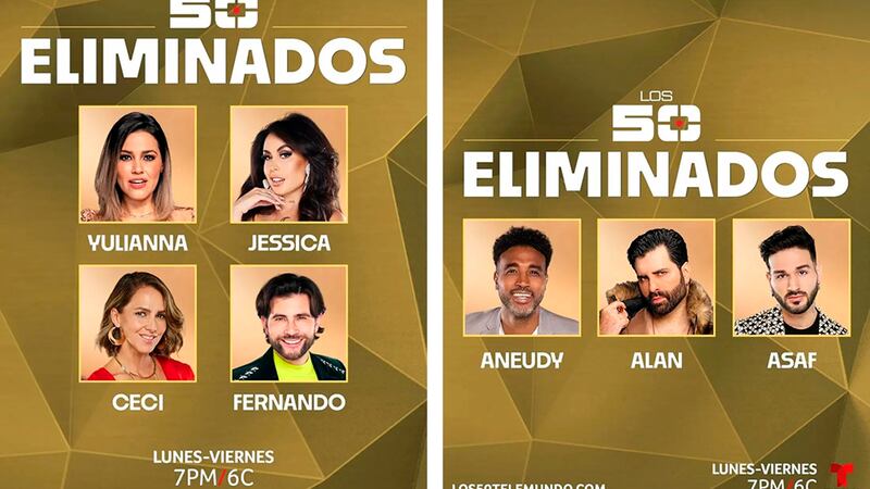 eliminados de los 50