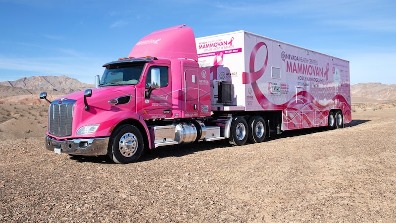 The Mammovan will provide breast cancer screenings to women with appointments in Reno, Sparks,...