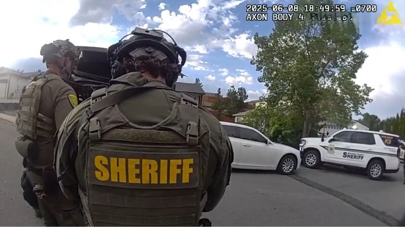 The WCSO posted this picture of the scene from Sunday, June 8