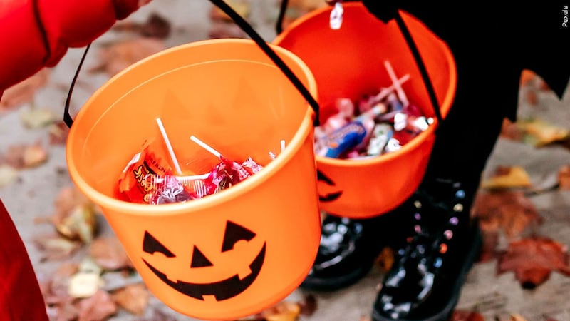Trick-or-Treat; Halloween candy buckets