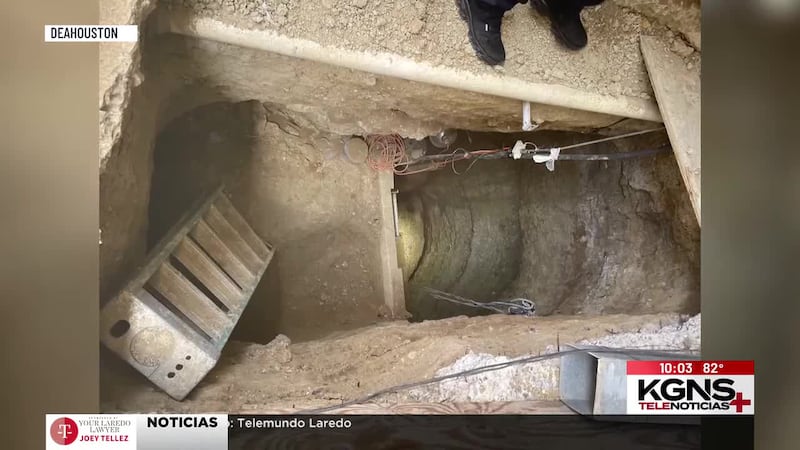 Descubren túnel debajo de una tienda de vapeo en Laredo