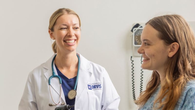 Orvis School of Nursing students