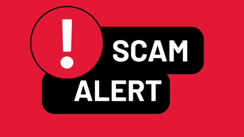 scam alert graphic