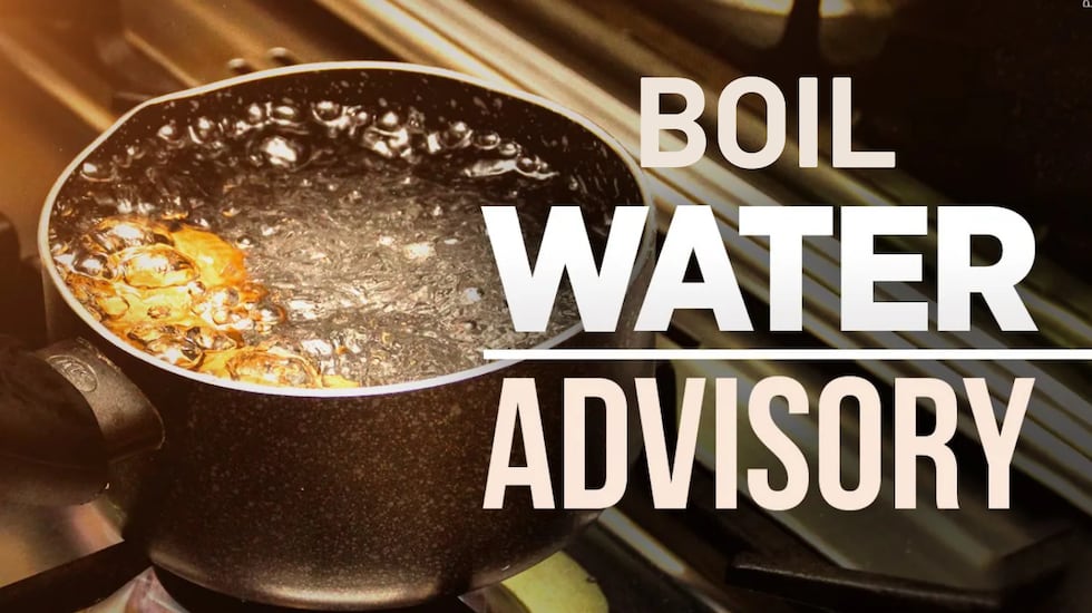 Boil water advisory