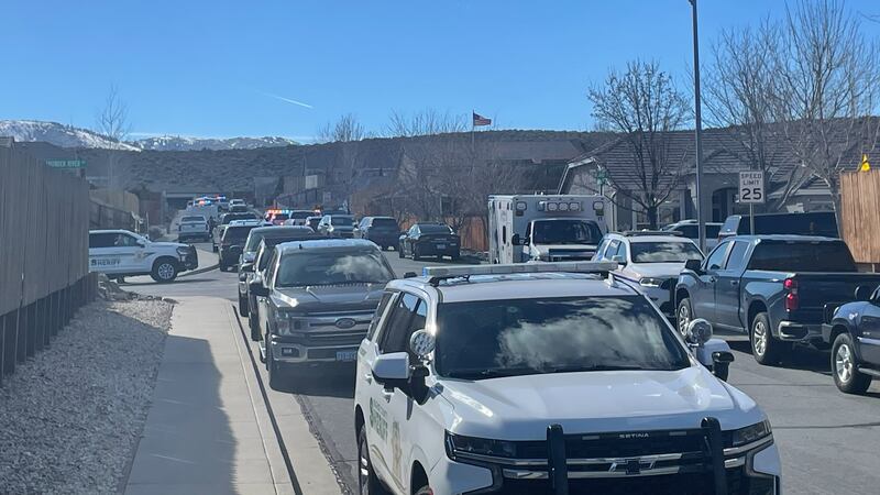 The incident began Tuesday afternoon