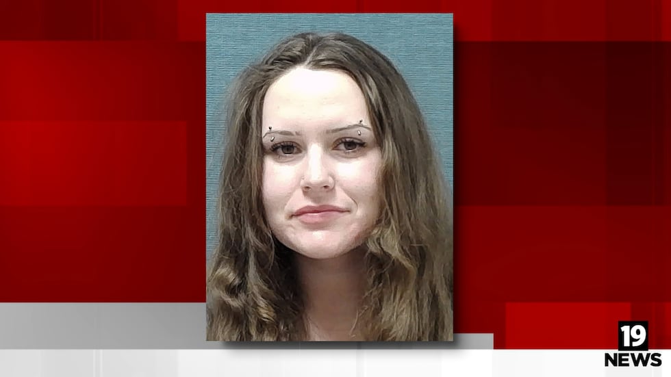 The officer was inside the loss prevention office with Shane Newman, 21, and Katerina Jeffrey,...