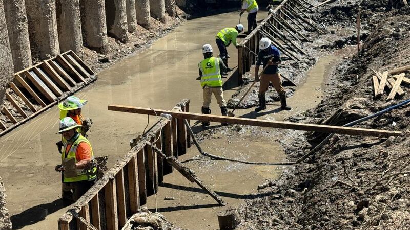 Crews began evaluating any potential damage in late July