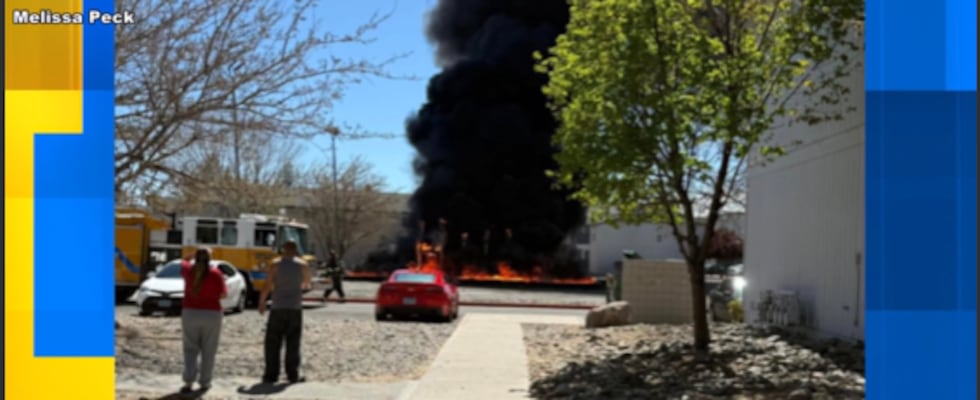 El incendio está bajo investigación.