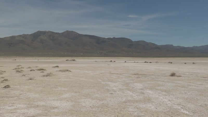 El desierto de Black Rock se extiende por tres condados de Nevada.