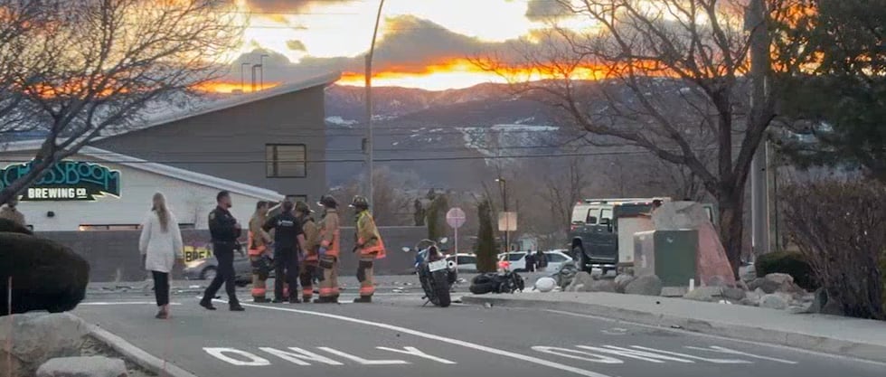 There was a fatal wreck in south Reno near Walmart.