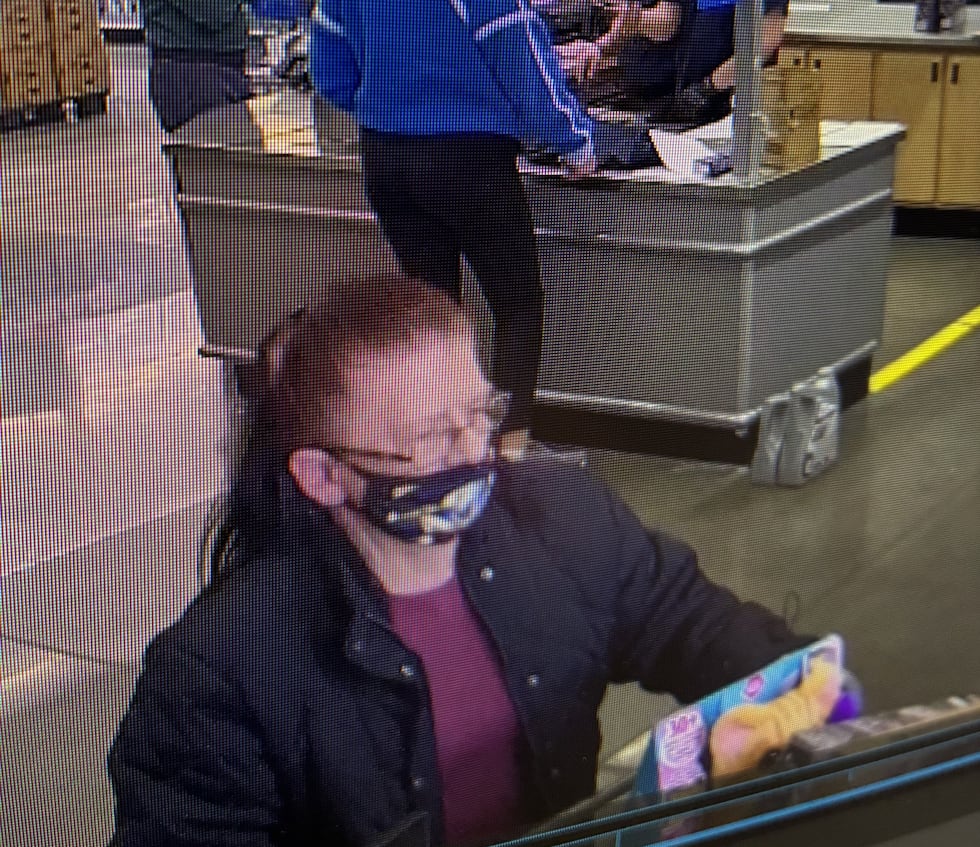 One of the suspects in the larceny