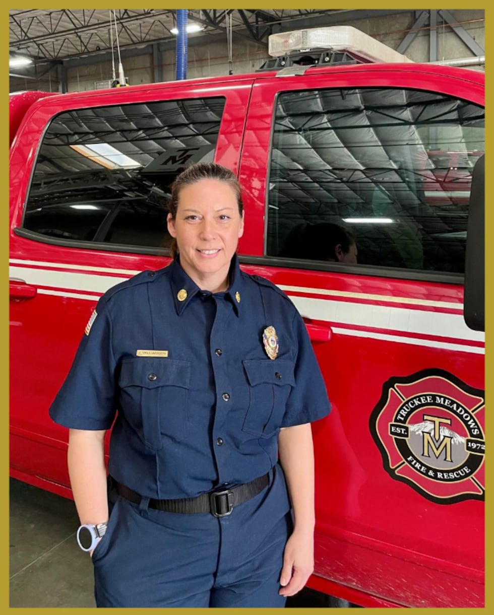 Jenny Williamson es la nueva jefa del Departamento de Bomberos y Rescate de Truckee Meadows.