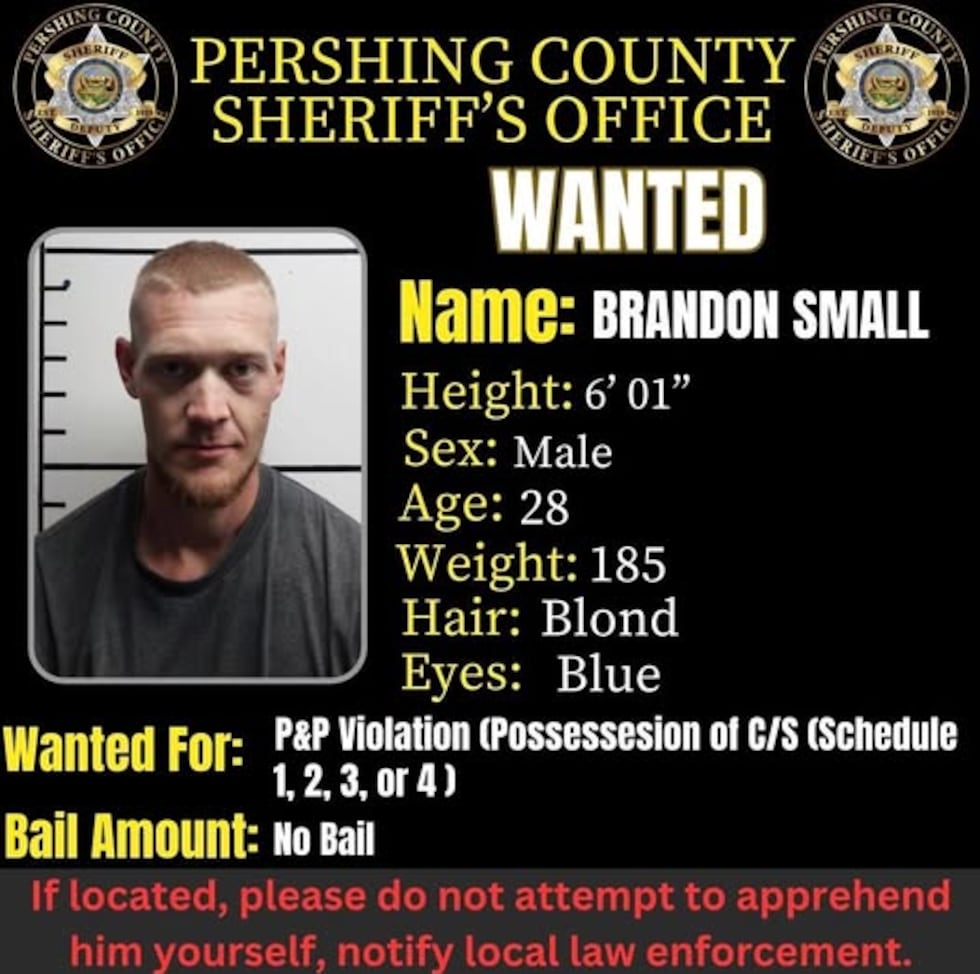 Anyone with information is asked to call the Pershing County Sheriff's Office