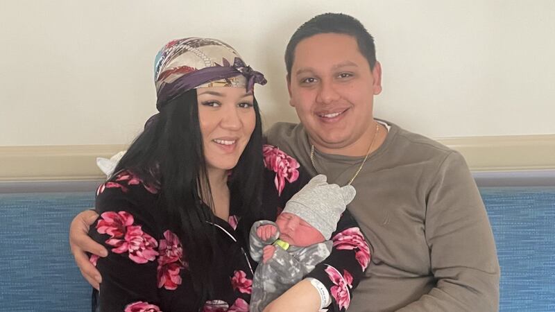 Ermias, the first baby born in the Reno-Sparks area in 2025