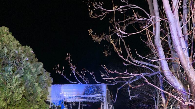 TMFPD crews put out trailer fire over Thanksgiving.