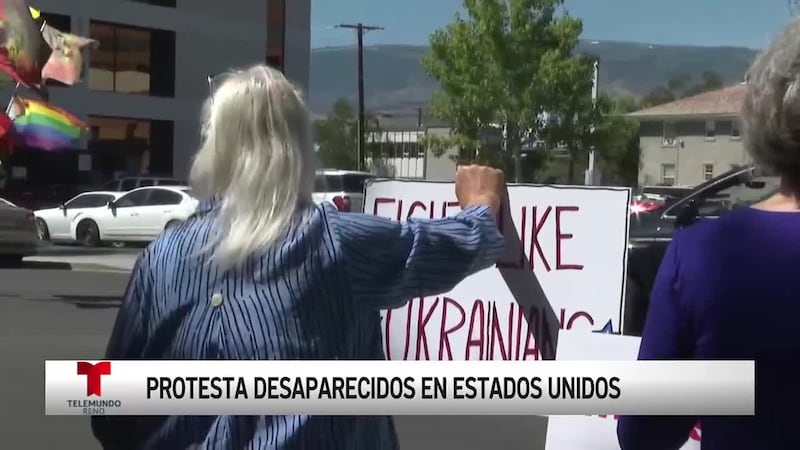 Protesta en Reno