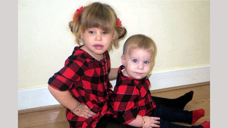 The Winnemucca Police Department released this photograph of two children it said could be in...