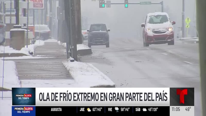 Casi 50 millones de personas bajo alerta de tormenta invernal