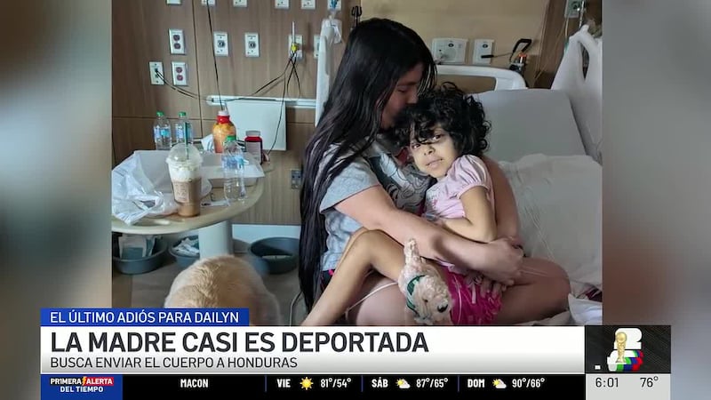 Madre hispana busca repatriar el cuerpo de su hija de 7 años tras perder batalla contra el...