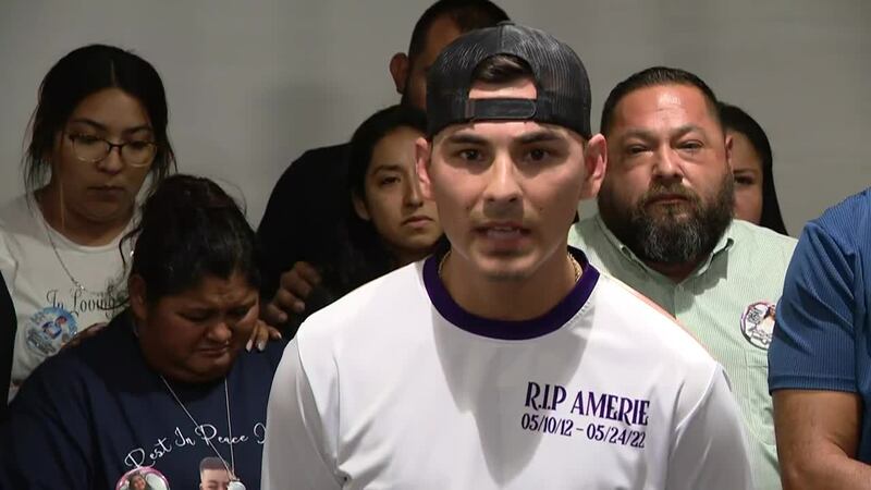 Angel Garza, padre de victima